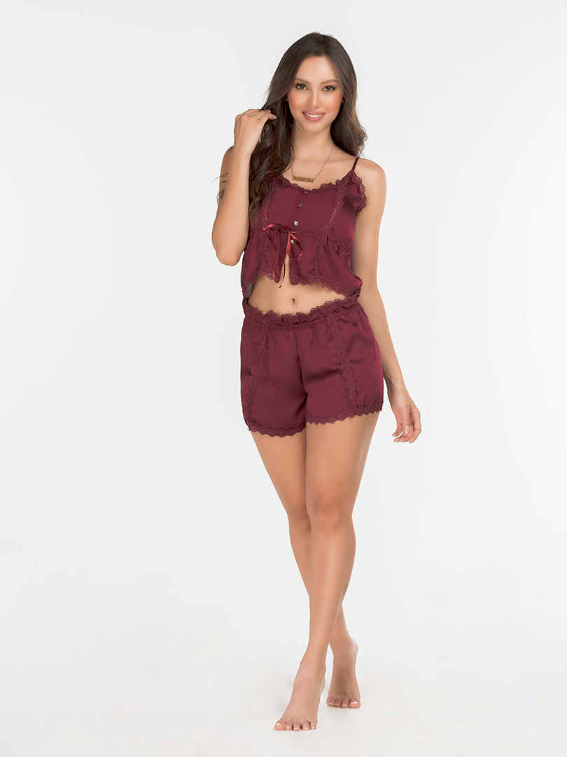 Pijama pantalón corto