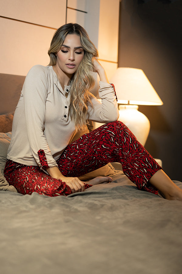 PIJAMA PANTALÓN LARGO