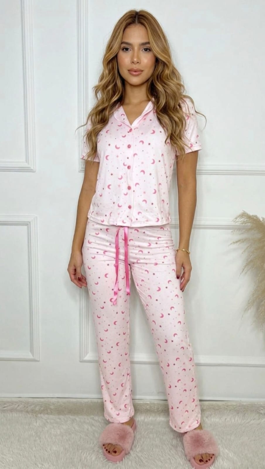 PIJAMA CLÁSICA PANTALÓN LARGO 2 PIEZAS