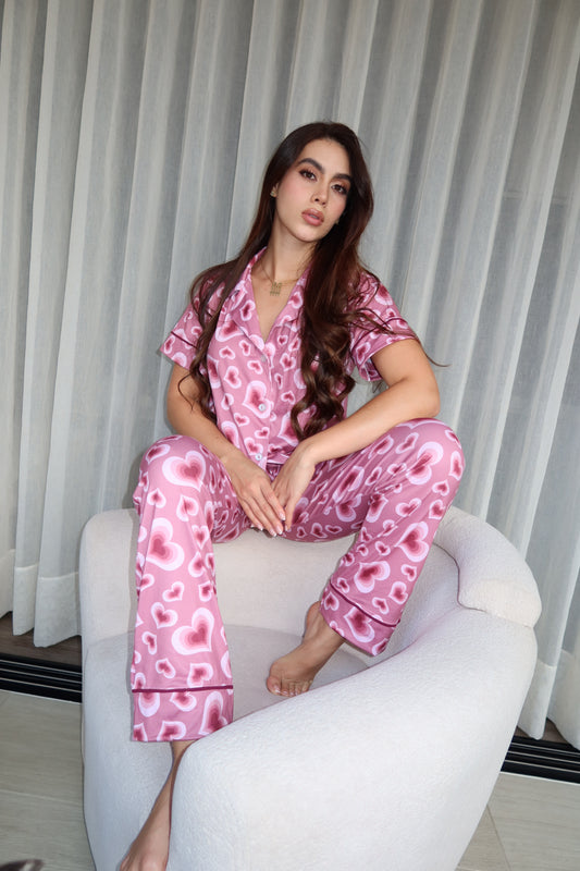 PIJAMA CLÁSICA PANTALÓN LARGO 2 PIEZAS