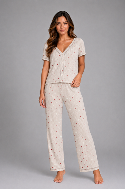 PIJAMA PANTALON LARGO 2 PIEZAS