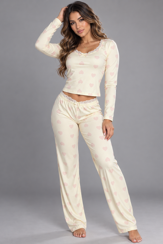 PIJAMA PANTALÓN LARGO MANGA LARGA 2 PIEZAS