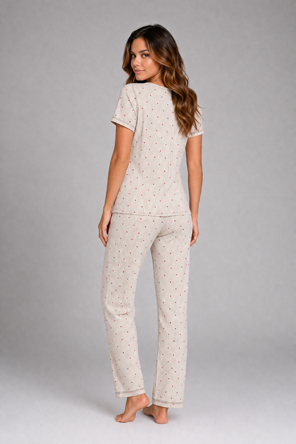 PIJAMA PANTALON LARGO 2 PIEZAS