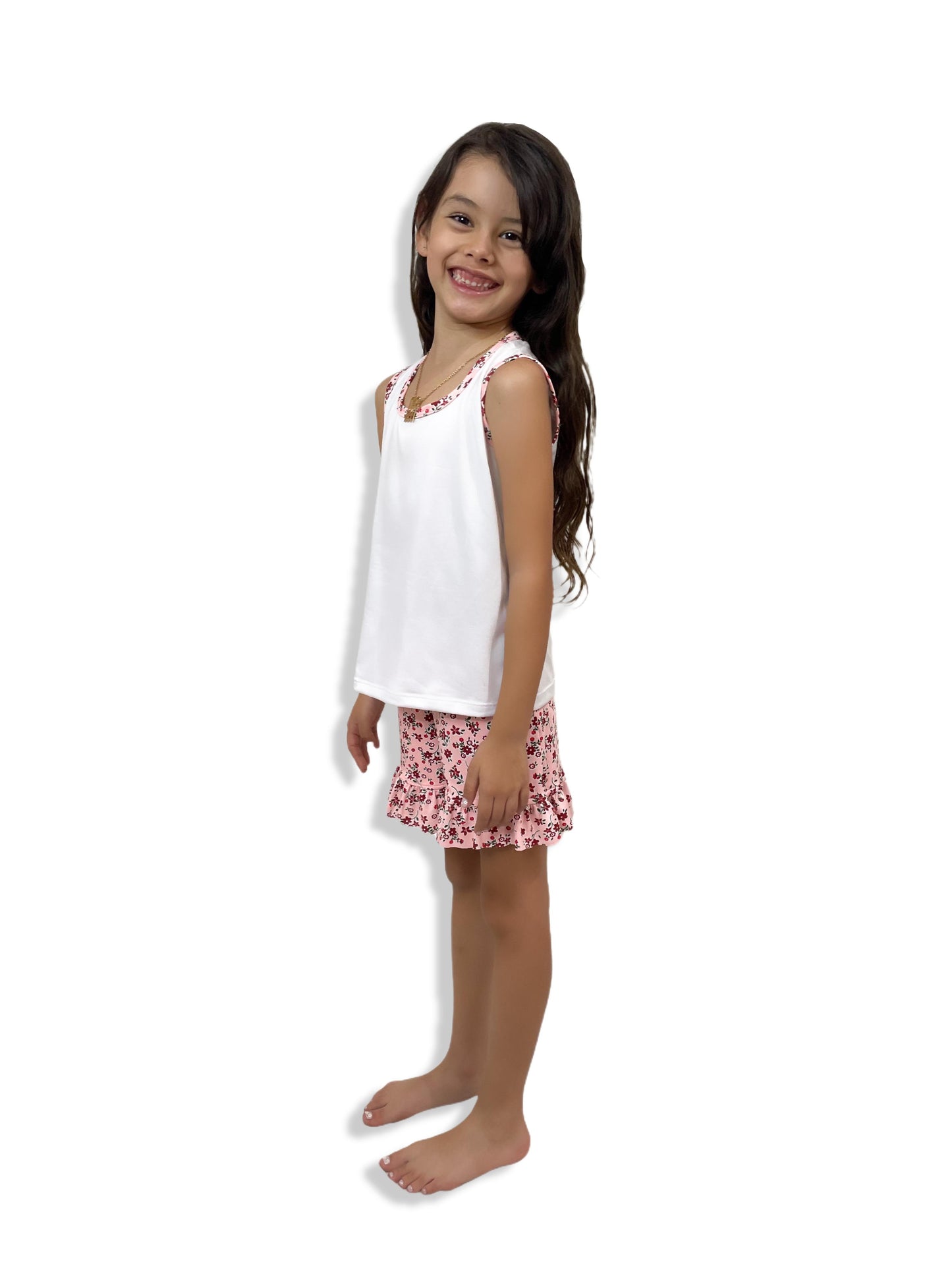 PIJAMA INFANTIL PANTALÓN CORTO