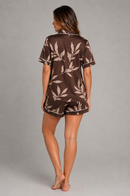 PIJAMA CLASICA PANTALON CORTO